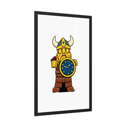 Viking Logo Framed Poster