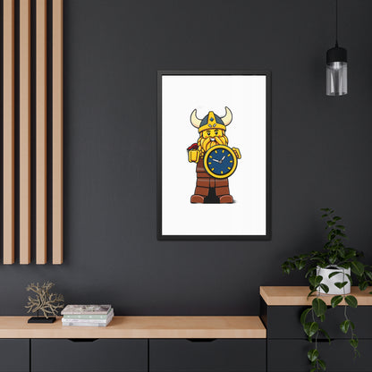 Viking Logo Framed Poster