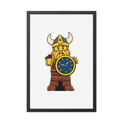 Viking Logo Framed Poster