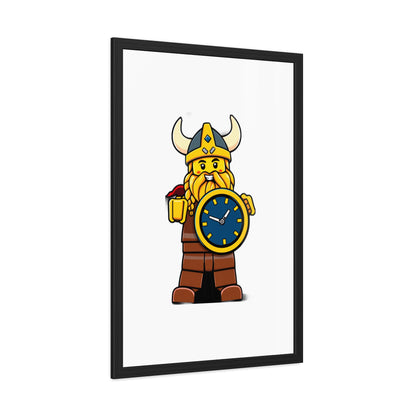 Viking Logo Framed Poster