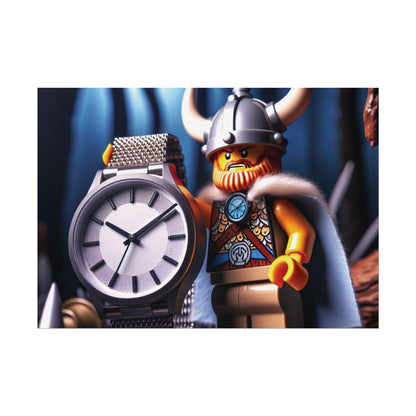 Poster Print - Viking with Watch Shield Design